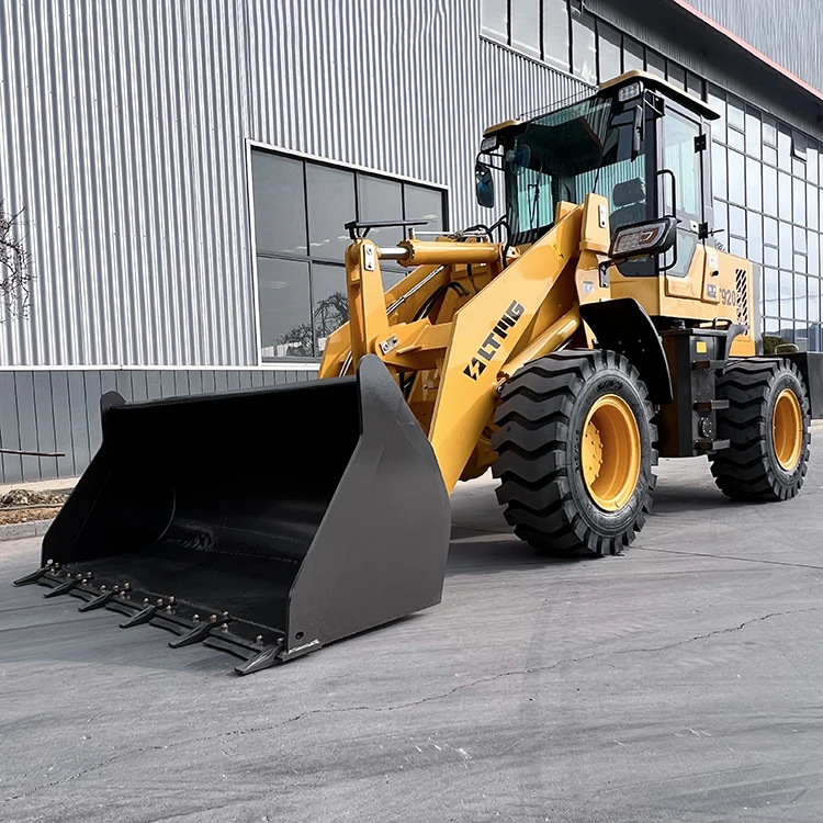 إيداع الجرافة ذات العجلات الصغيرة ذات الدفع الرباعي المنتزع العشب الزراعي سجل المنتزع موقع البناء متعدد الوظائف #3