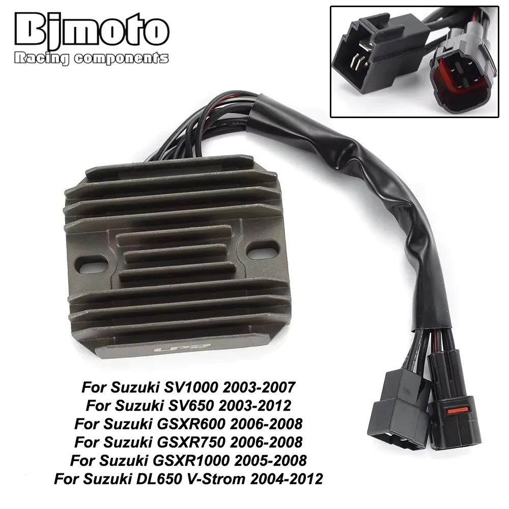 

Regulator Rectifier For Suzuki DL650 V-Strom 2004-2012 GSXR1000 2005-2008 SV650 03-12 SV1000 2003-2007 GSXR600 GSXR750 2006-2008