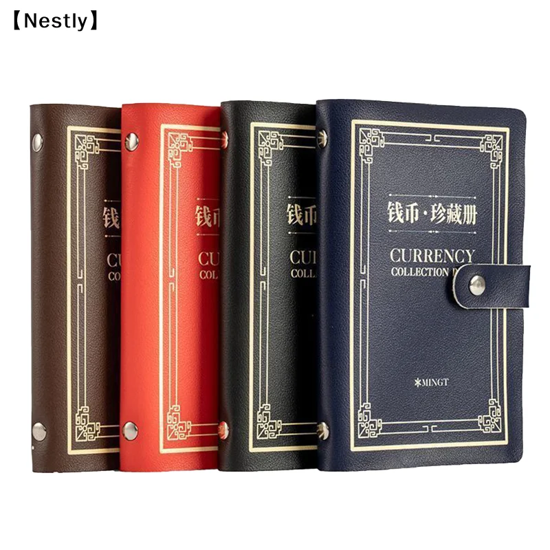 50pcs Large Capacity Banknote Collection Book For Collecting Paper Money〔Nest〕