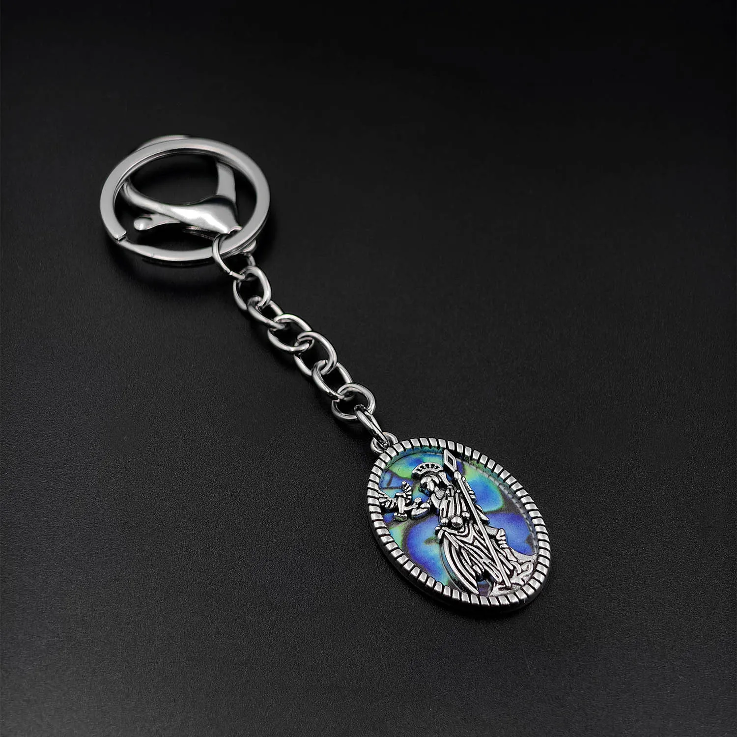 keychain goddess Greek Goddess Metal Keychain Mythology Minerva Athena Warrior Viking Key Accecories For Women Mothers Day Gift