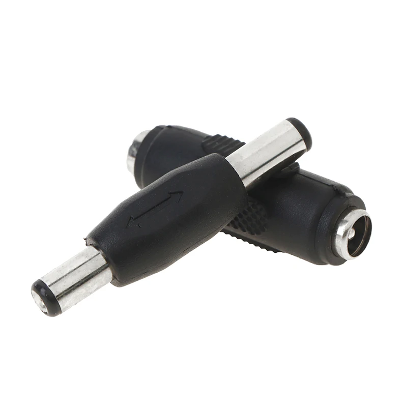 1 szt. DC 5,5*2,1 mm podwójne złącze męskie na męskie gniazdo żeńskie na żeńskie złącze wtykowe Adapter jack