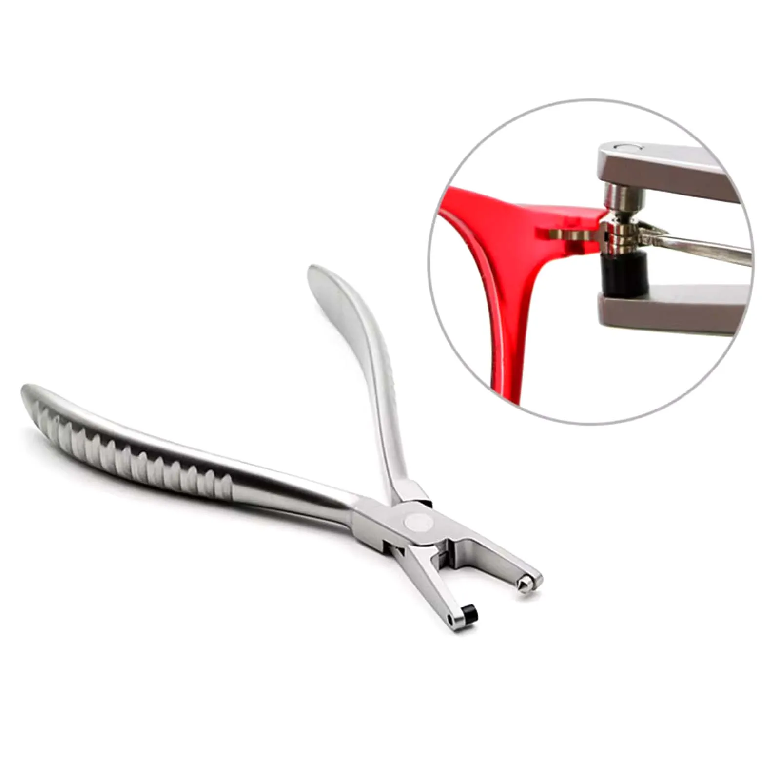 

Eyeglasses Jackscrew Pliers, Glasses Frame Broken Screw Riveting Push-out Repair Pliers
