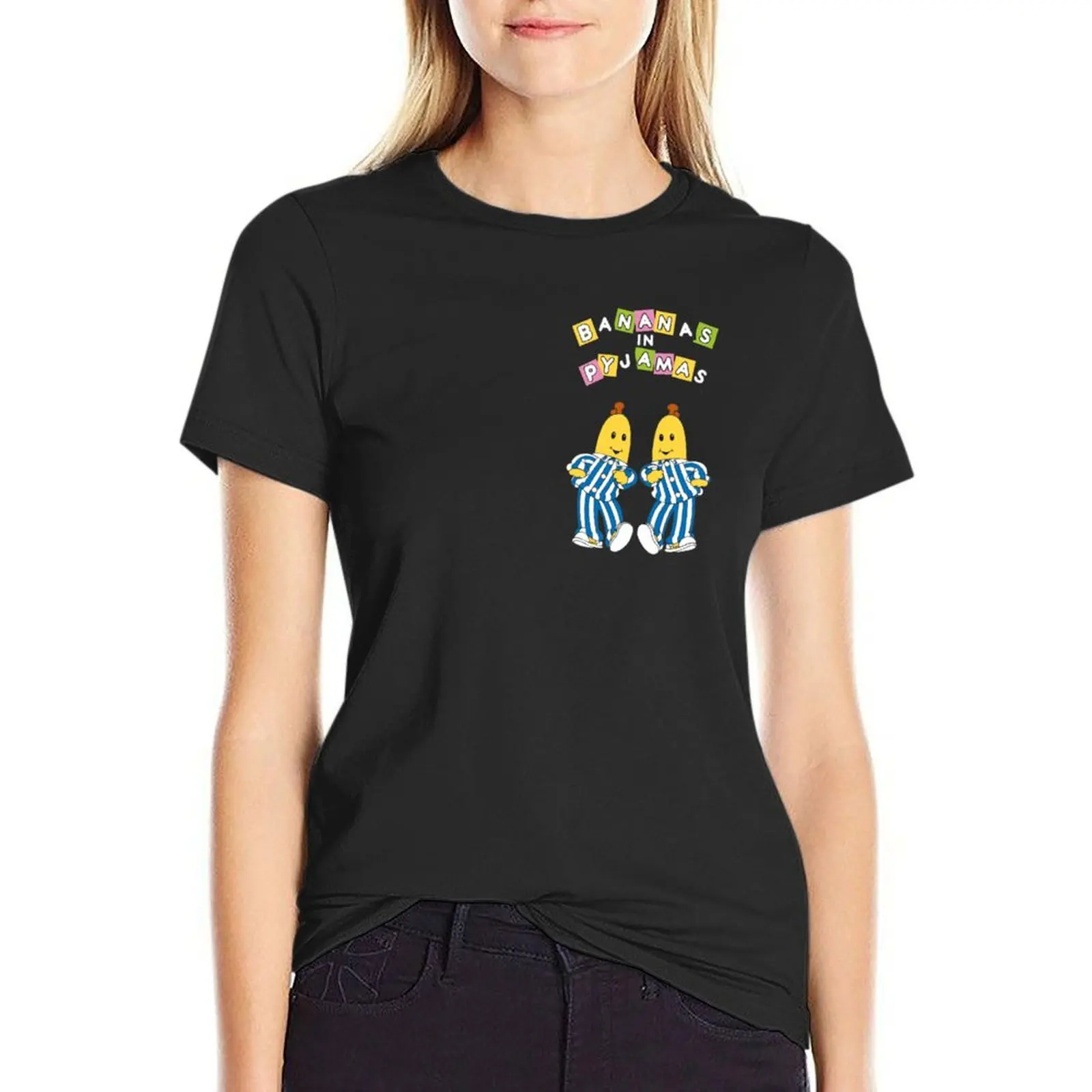 BANANAS in PYJAMAS T-Shirt summer top graphics ariat shirts for Women