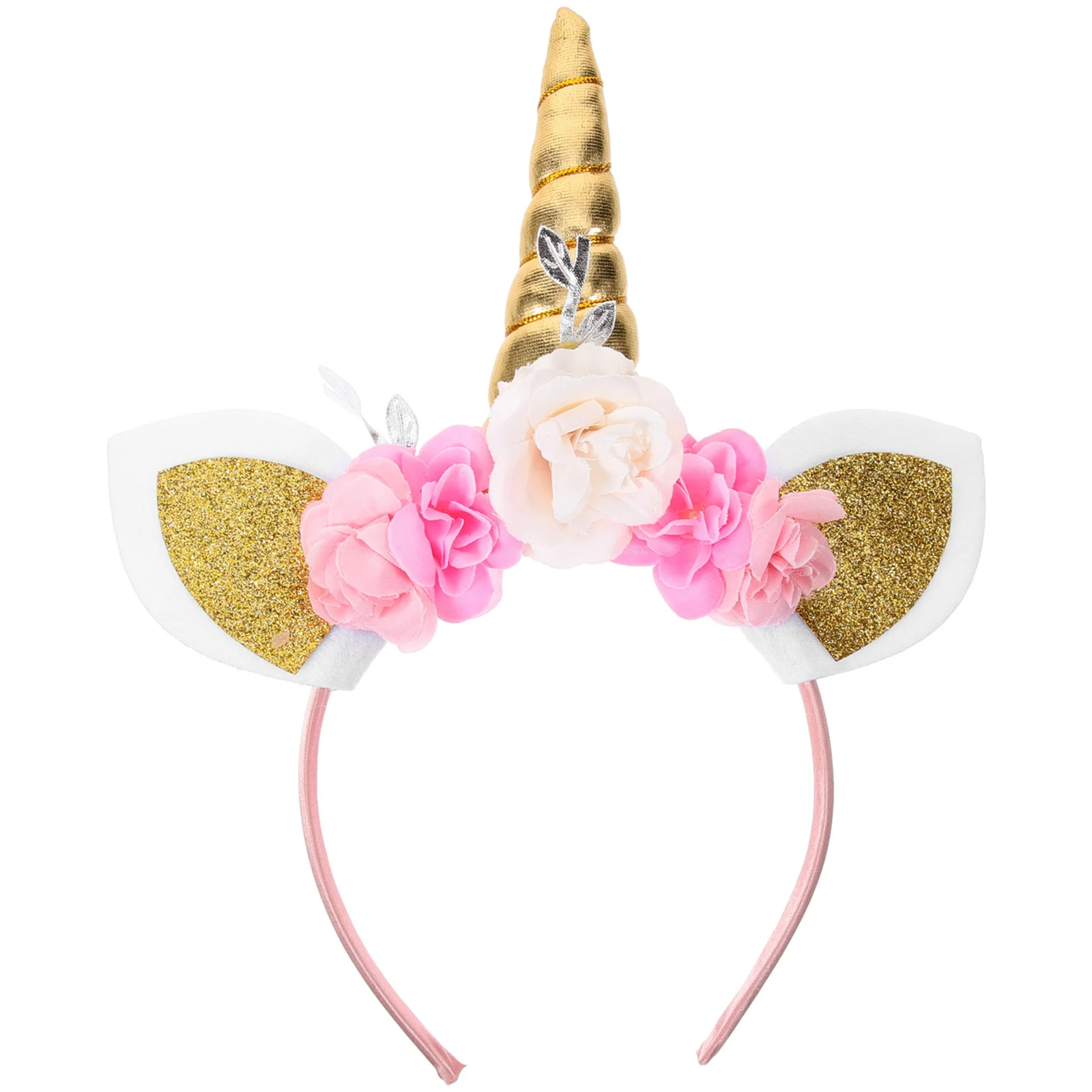 

Gold Hair Accessories Unicorn Headband for Girls Hoop Kids Headbands Children Headdress