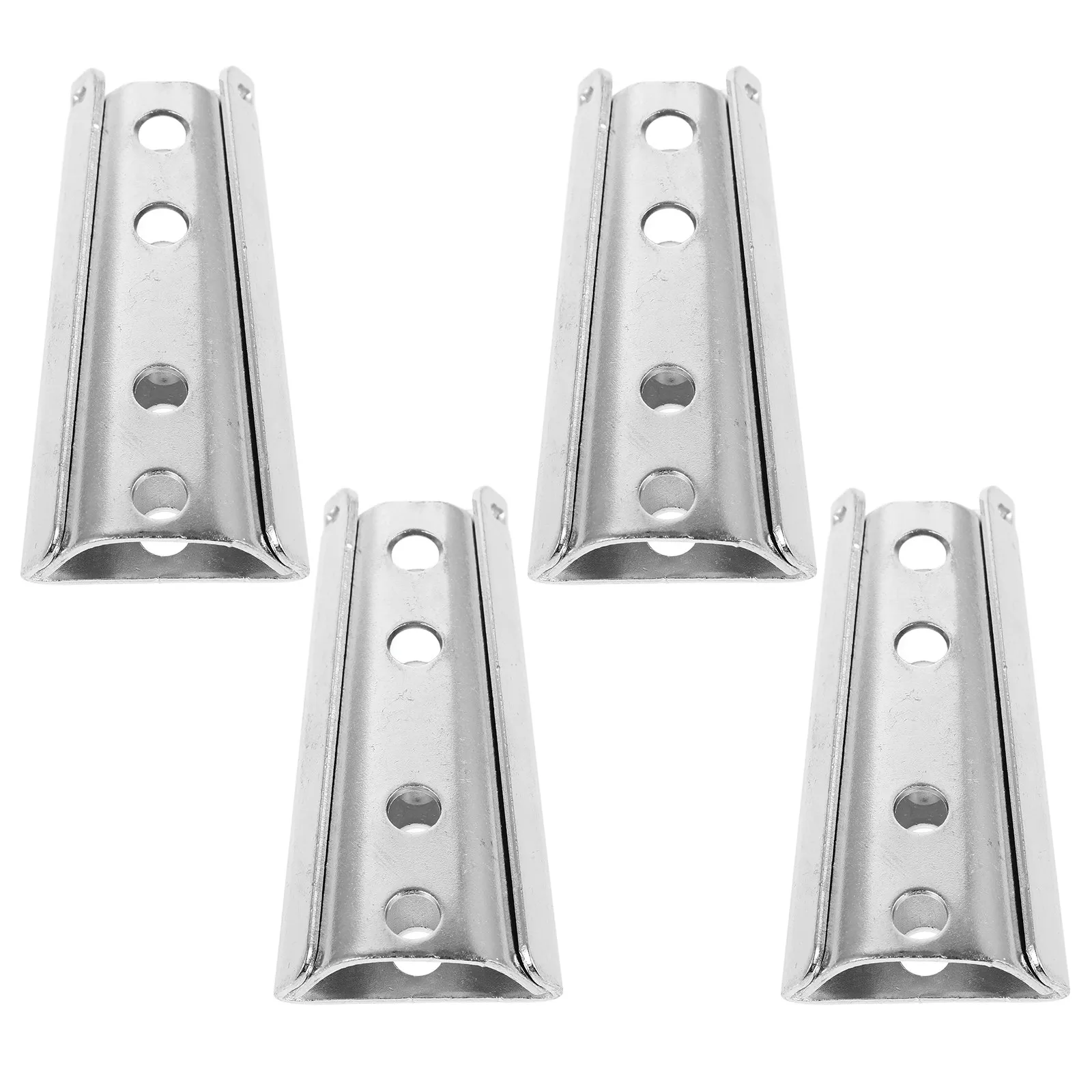 4Pcs Sofa Connectors Conical Sliders Heavy Duty Iron Furniture Hardware for Sofa Backrest Seat Row Connection Stable Load