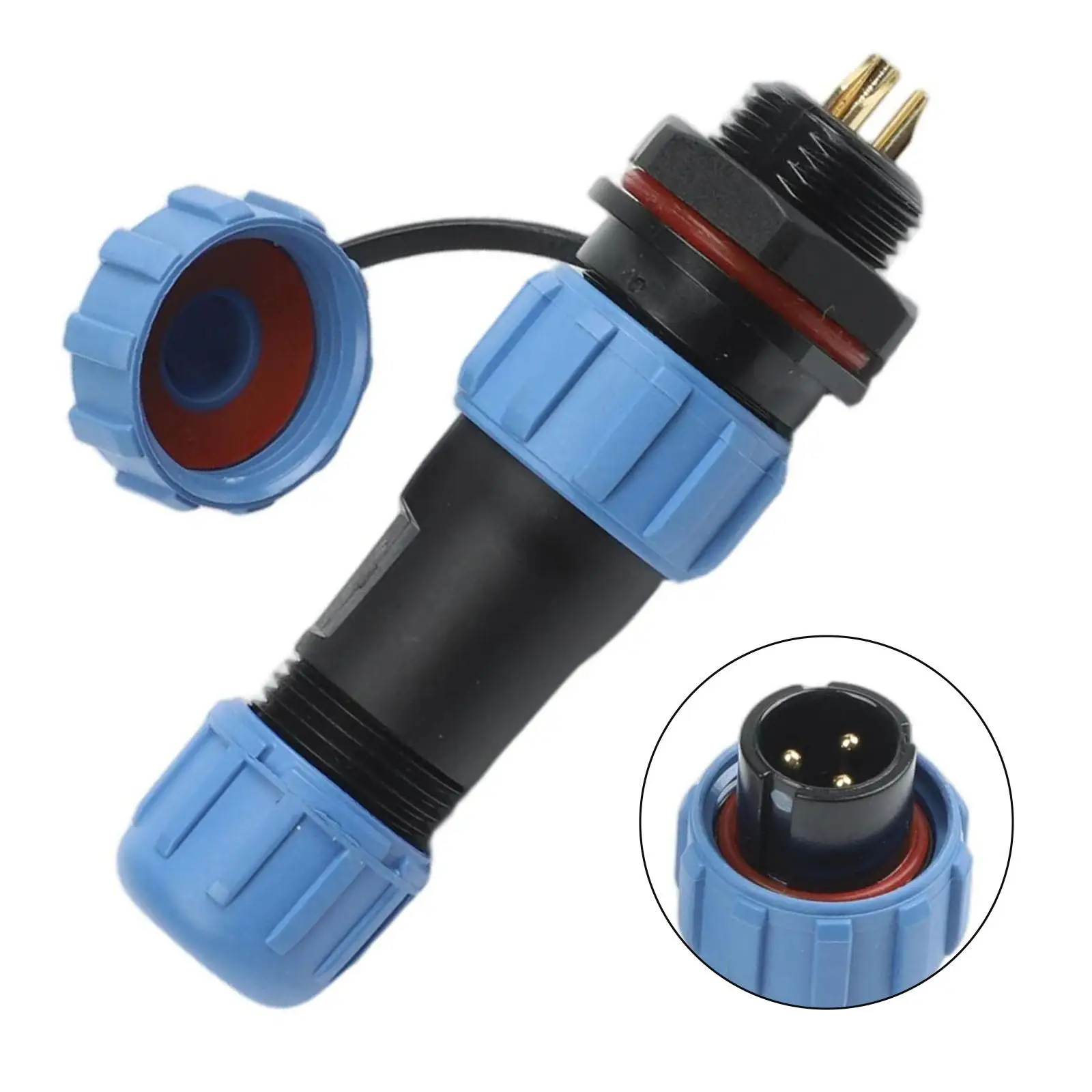 SP13 Socket Aviation Socket Harsh Environments Dustproof Engineering Plastics High Insulation Resistance SP13 Socket