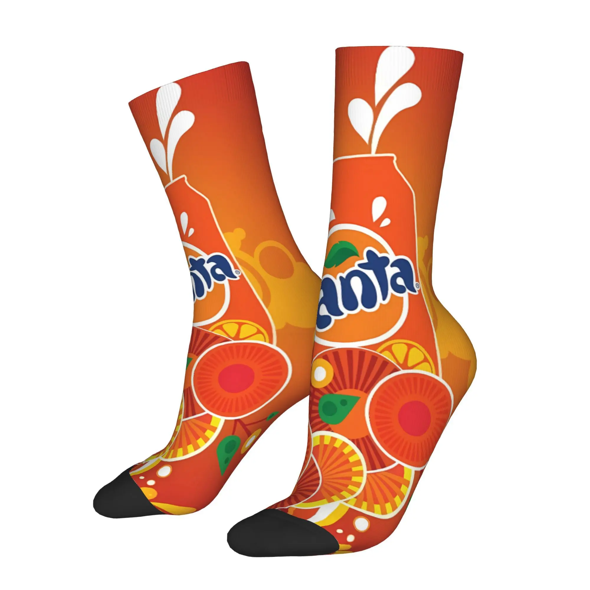 

Juice Fanta Socks Male Mens Women Summer Stockings Polyester