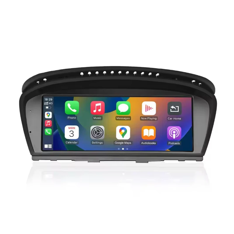

Android car radio for BMW 3/5 Series E60 E61 E90 E91 stereo screen Carplay Android Auto Bluetooth GPS Navigation FM radio 8.8’