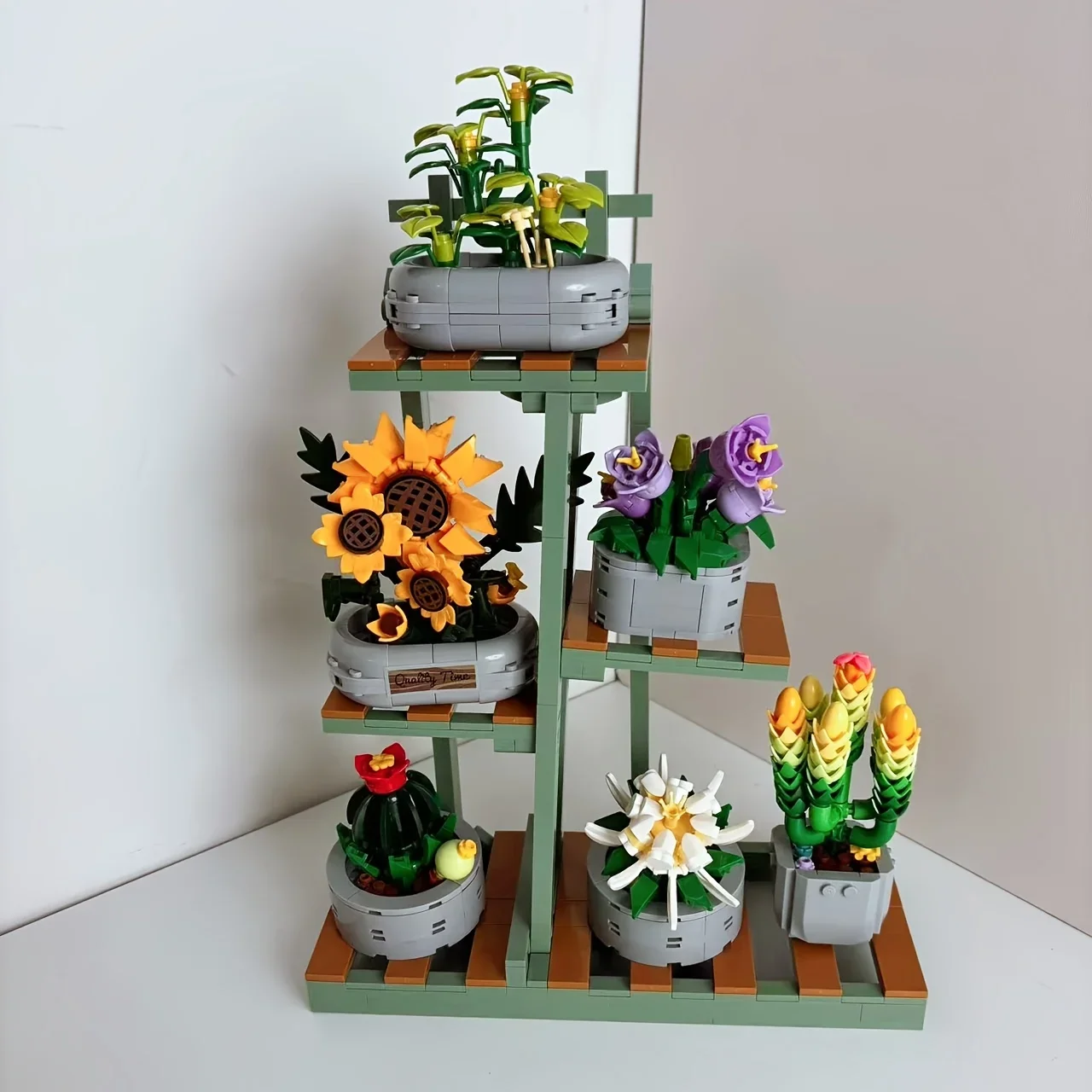 Building Blocks Flowers Bouquet Set Flowers Models Home Decor Botanical Collection Bricks Toys for Adults Mother's Day Christmas view 5