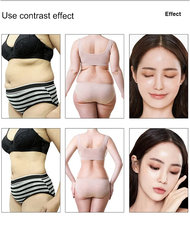 6/9 In 1 Rf Lipolaser Fat Cavitation Body Slimming Machine Professional Device for Face and Body