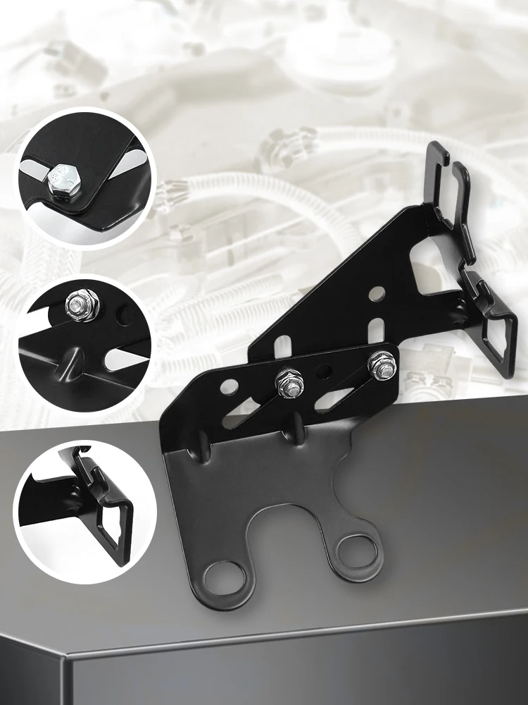 8031 キャブレタースロットルケーブルブラケット ステンレススチール シボレー 265-400 SBC 396-454 BBC スモールビッグブロック用