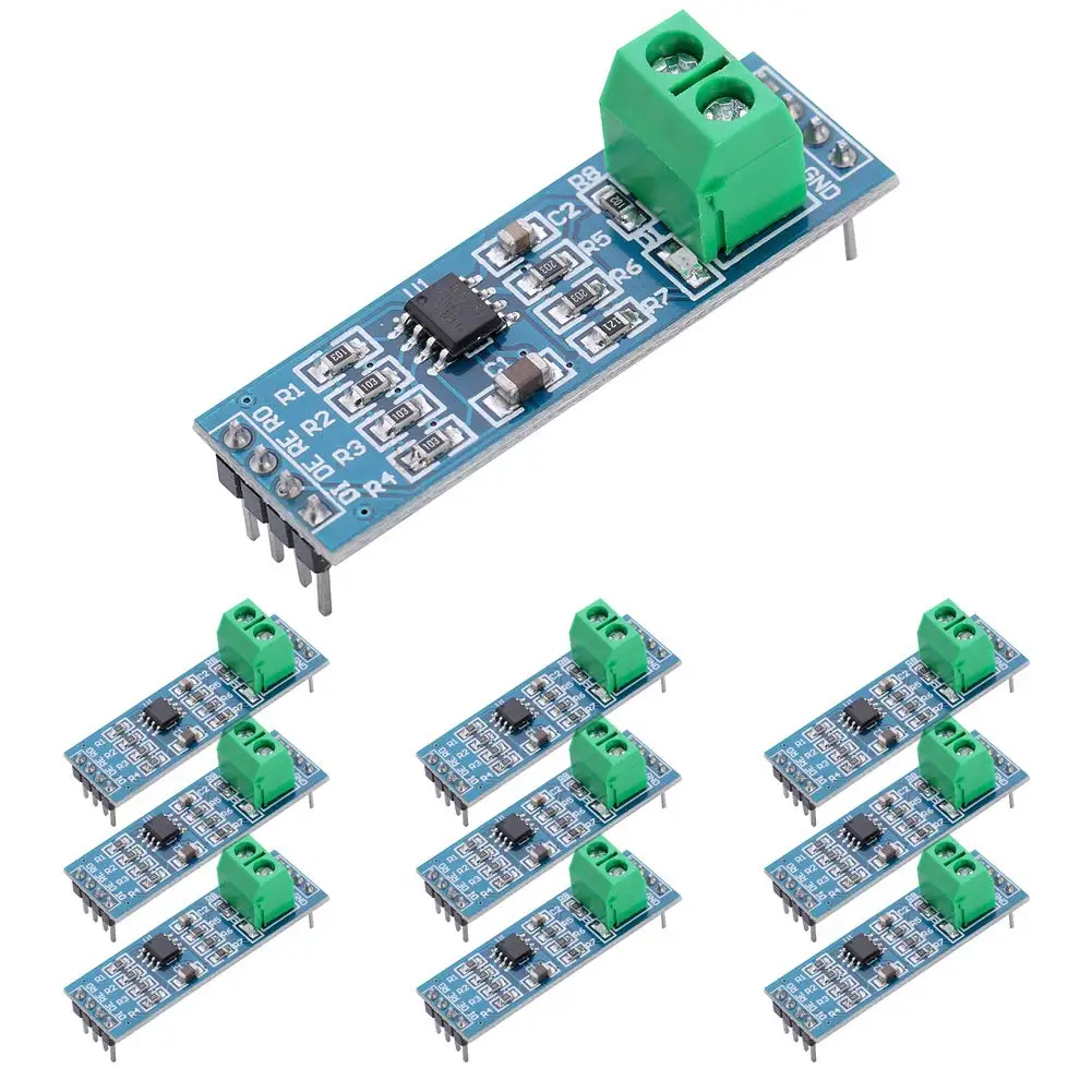 MAX485 Module RS-485 TTL Turn To RS485 MAX485CSA Converter For Arduino Microcontroller MCU Development Accessories
