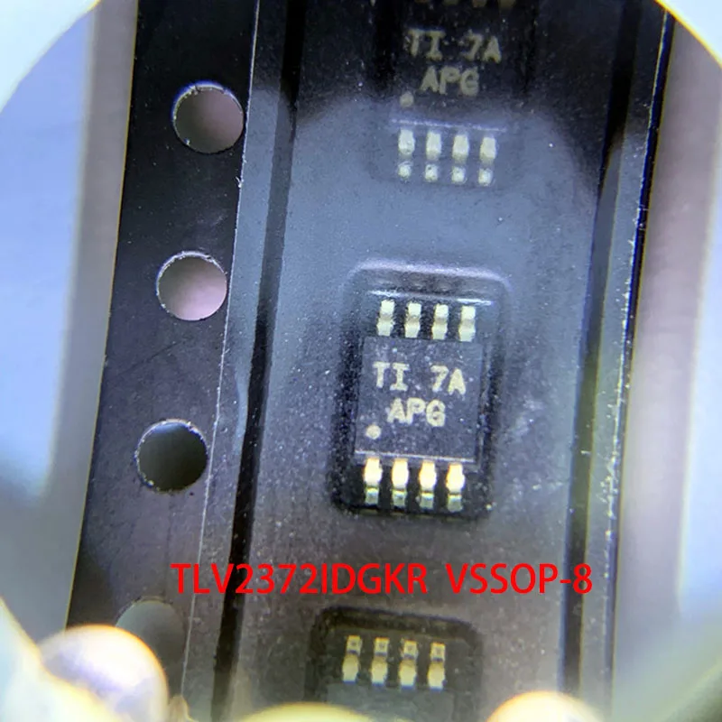 10PCS/LOT TLV2372IDGKR APG VSSOP-8 Operational Amplifier New and Original