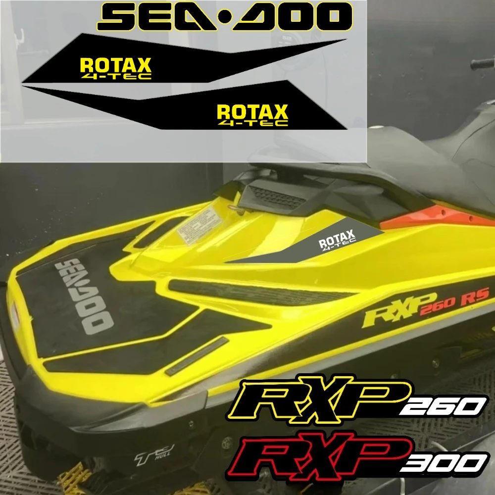 For BRP Seadoo RXP260 RXP300 Jet Ski Stickers Ski Doo rxpx 300 Jetski Fender Sticker IBR 300 Brp Supplies Sea-doo  accessories