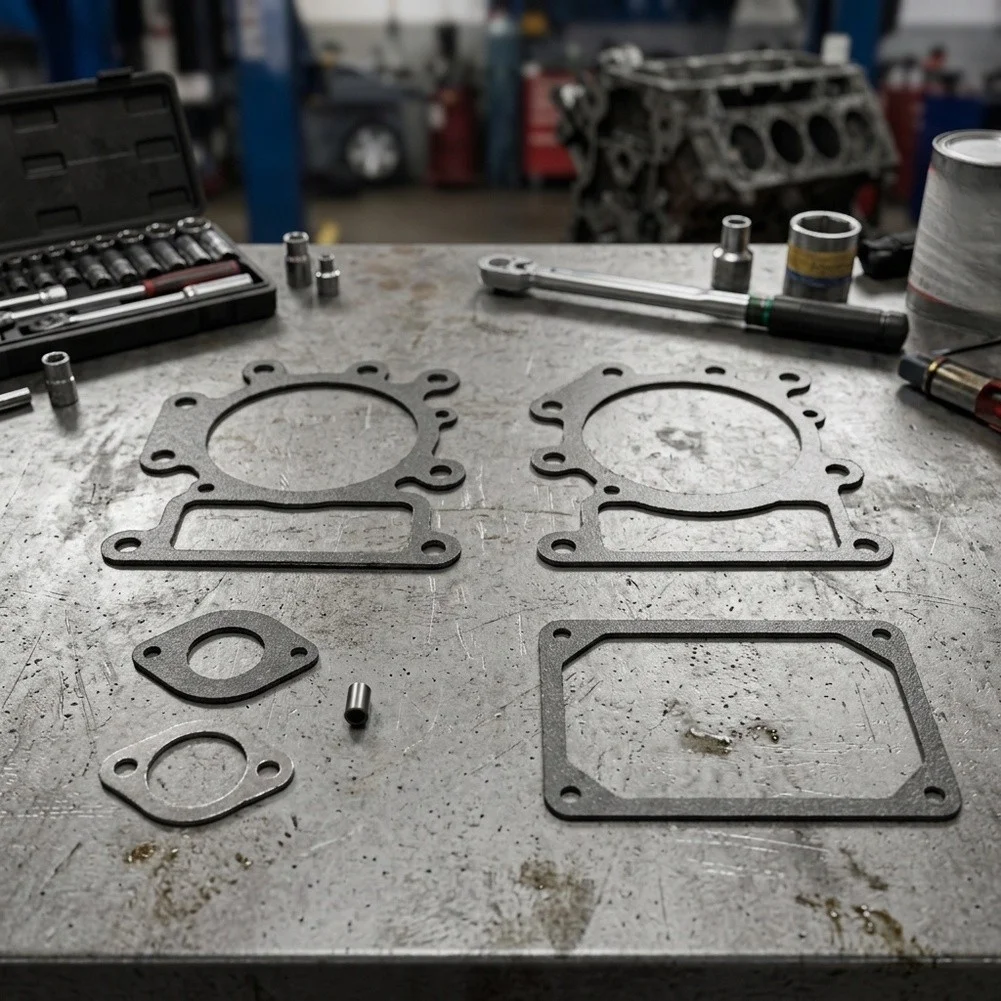 Gasket Replacement Kit For Engine Engine Parts 5 Pieces Valve Gasket Set Tight Seal Restores Engine Efficiency
