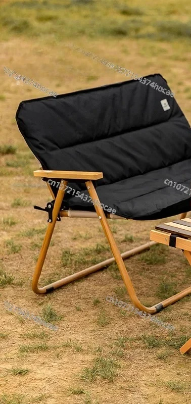 Outdoor campground double chair cushion folding thermal chair cover home heating pad
