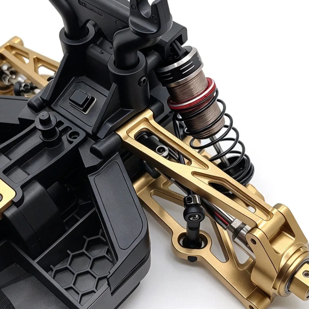 #RC1674 PYFORE 7075 Alloy Rear Upper Suspension Arms for 1/8 Scale YIKONG TB8 YK7081 YK8081 DF8 Upgrade Parts