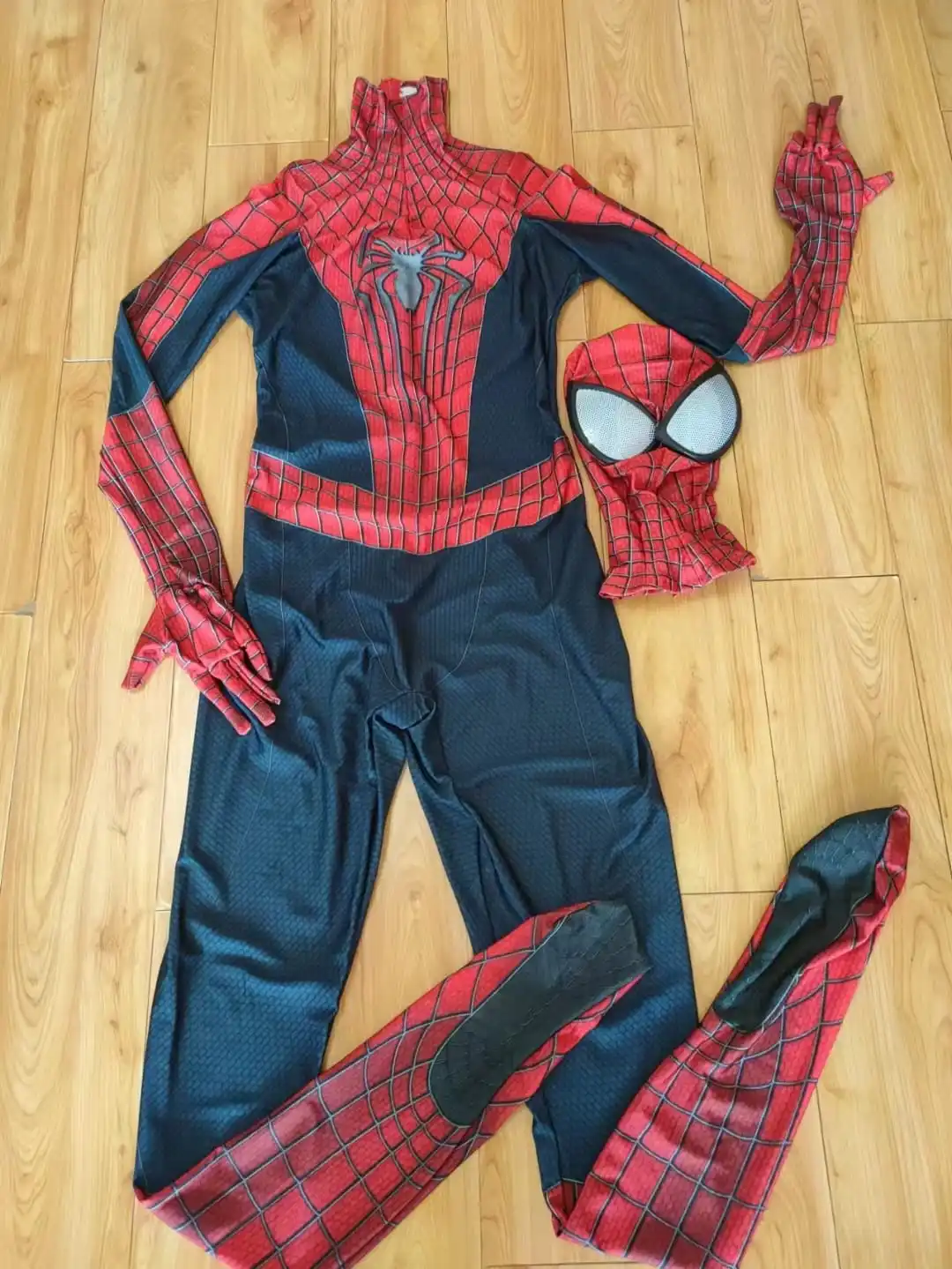 The Amazing Spiderman Cosplay TASM 1 Costume Superhero Spandex Zentai Bodysuit Garfield Amazing Spider Outfits Halloween Costume