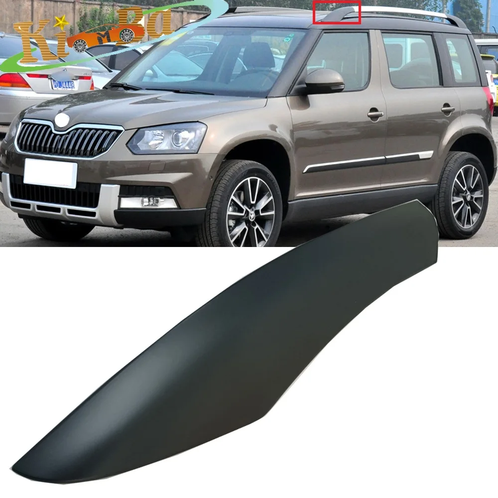 KIMBA Roof Luggage Rack Guard Black Color Plasitc Cover for Chinese Skoda YETI SUV Auto Car Motor Parts