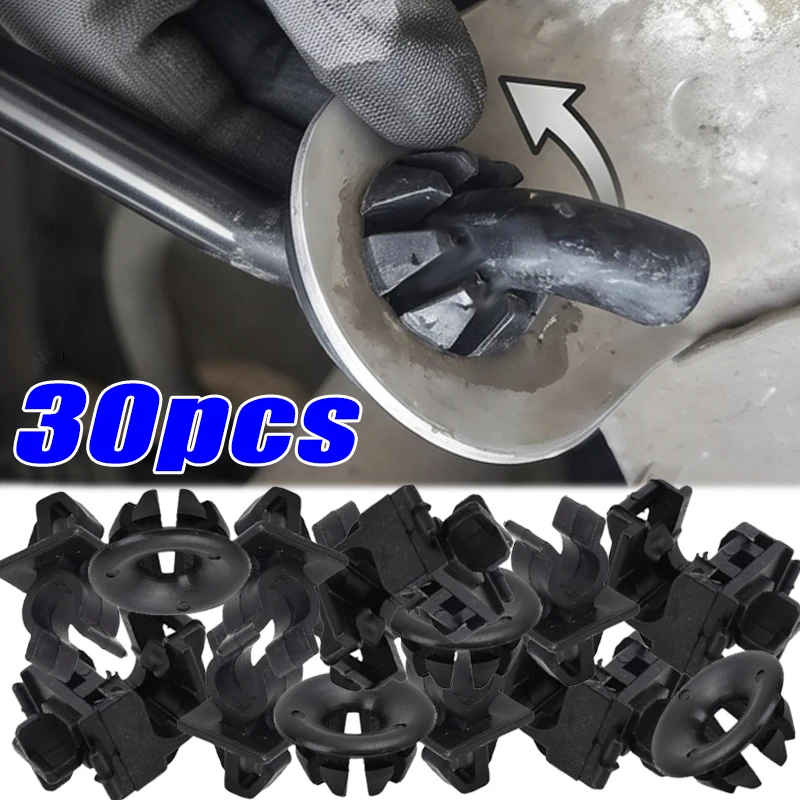 1/2/4/10sets Universal Hybrid Car Hood Rod Bracket for Honda Hood Rod Retainer Cable Clip Hood Support Rod Clips Base