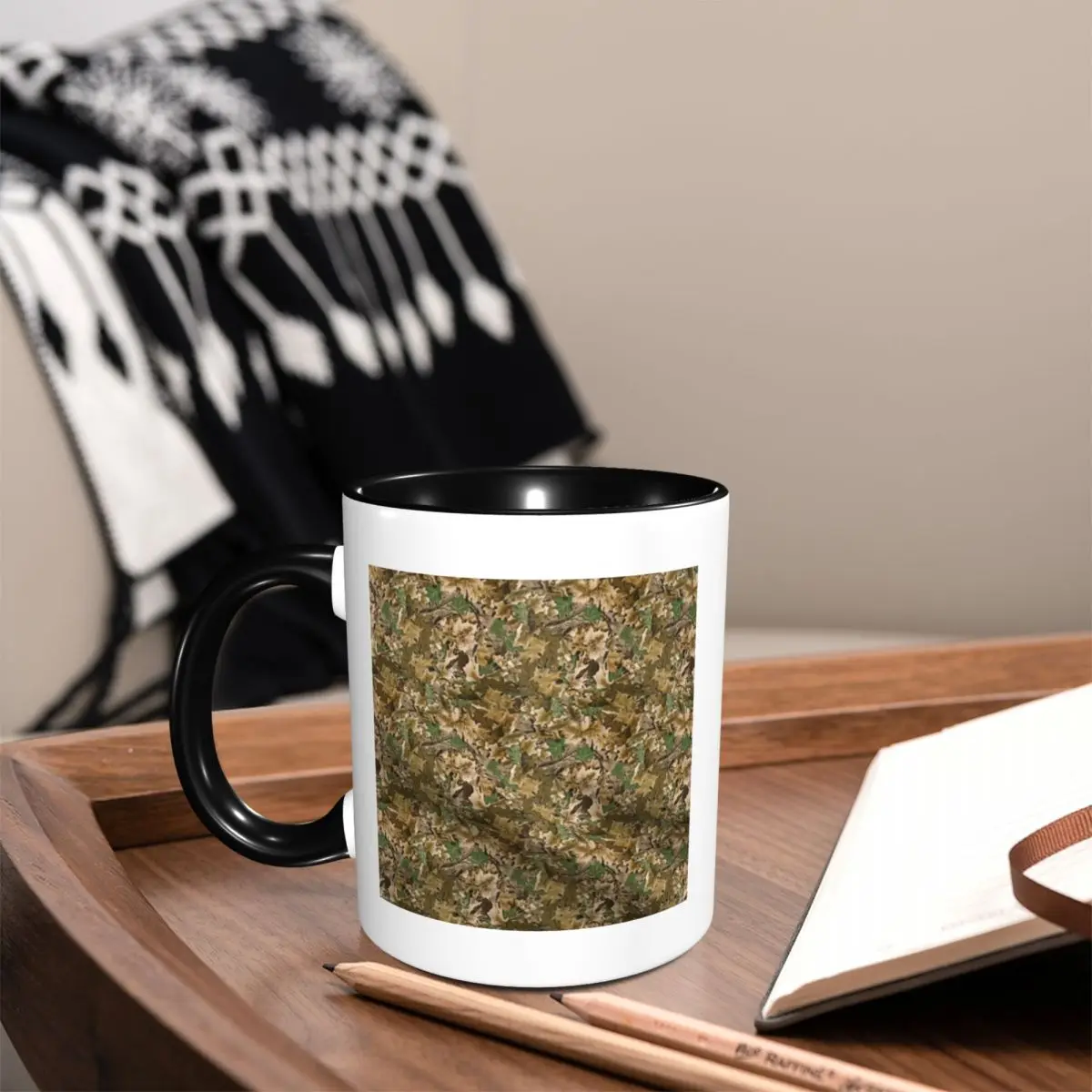 Real Tree Mug Funny Ceramic Coffee Cups Tea Mugs Milk Cup Drinkware Gift for Friends