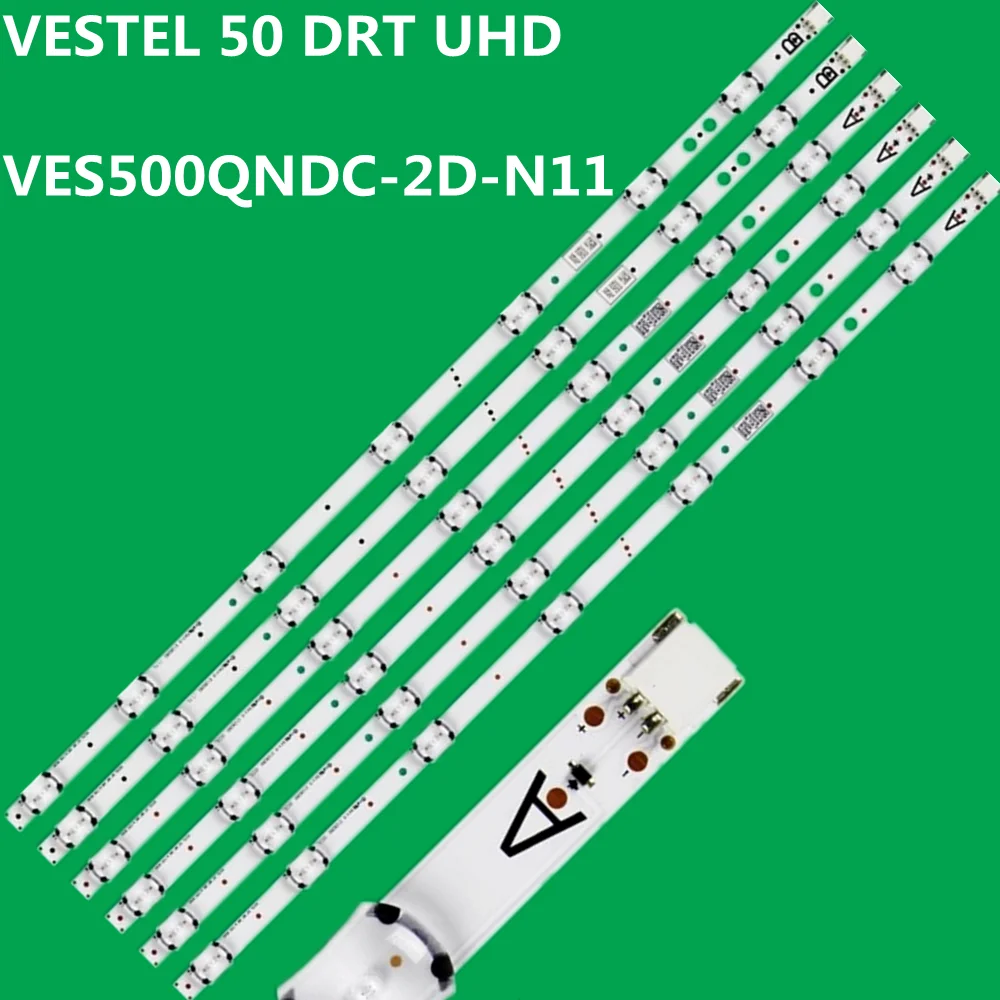 

15 комплектов светодиодных лент для VESTEL 50 "DRT UHD A/B-TYPE VES500QNDA-2D-N11 N12 17DLB50NER1-A B 50UD6300 50HK15T74U 50HK6T74U TFL50UHD17B