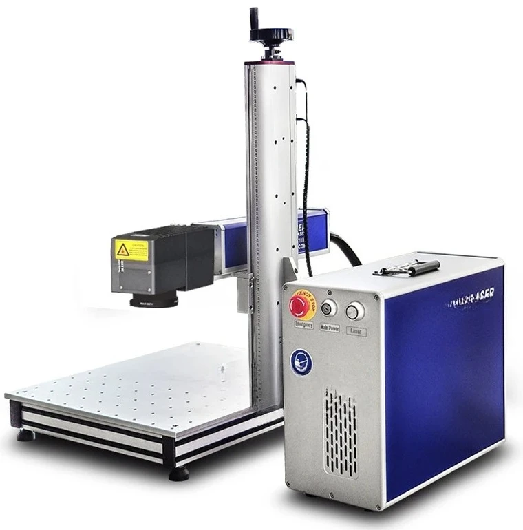 3D Dynamic Focusing 3d Galvo Scanner Jpt Mopa Fiber Laser Marking Metal Coins Deep Engraving Machines
