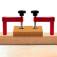 Woodworking 19mm/20mm Bench Quick Acting Dog Hold Down Clamp For Table Workbench Hole Clamp Aluminium Desktop Fixed Cilp