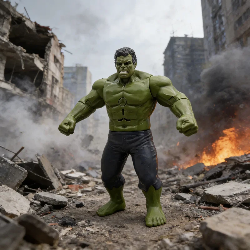 30cm Marvel Avengers Hulk Action Figure Articulated Joints Sound Effects Collectible Model Toy Desktop Decor Fans Festival Gift