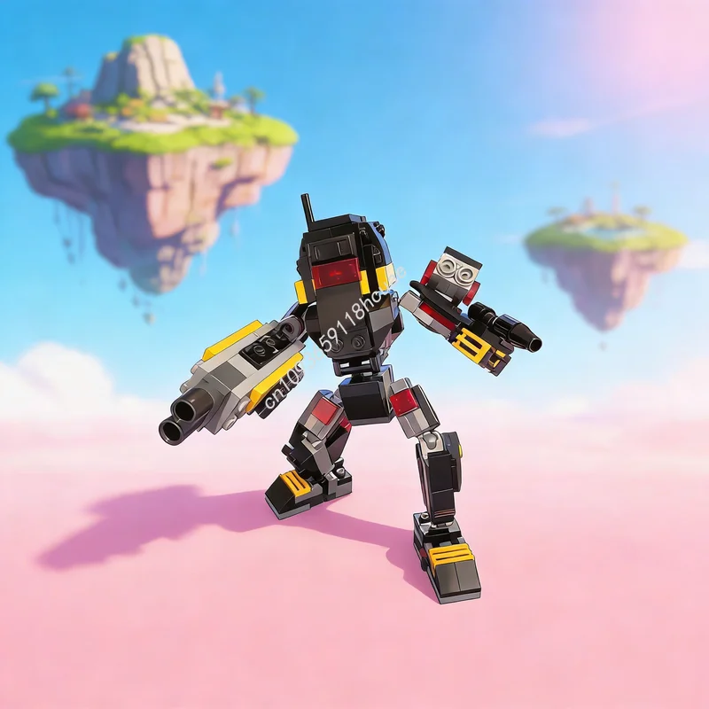 

Набор строительных блоков MOC Space Blacktron I Raider, 199 деталей, архитектурные игрушки, креативная идея, развивающие игрушки, рождественские подарки для детей