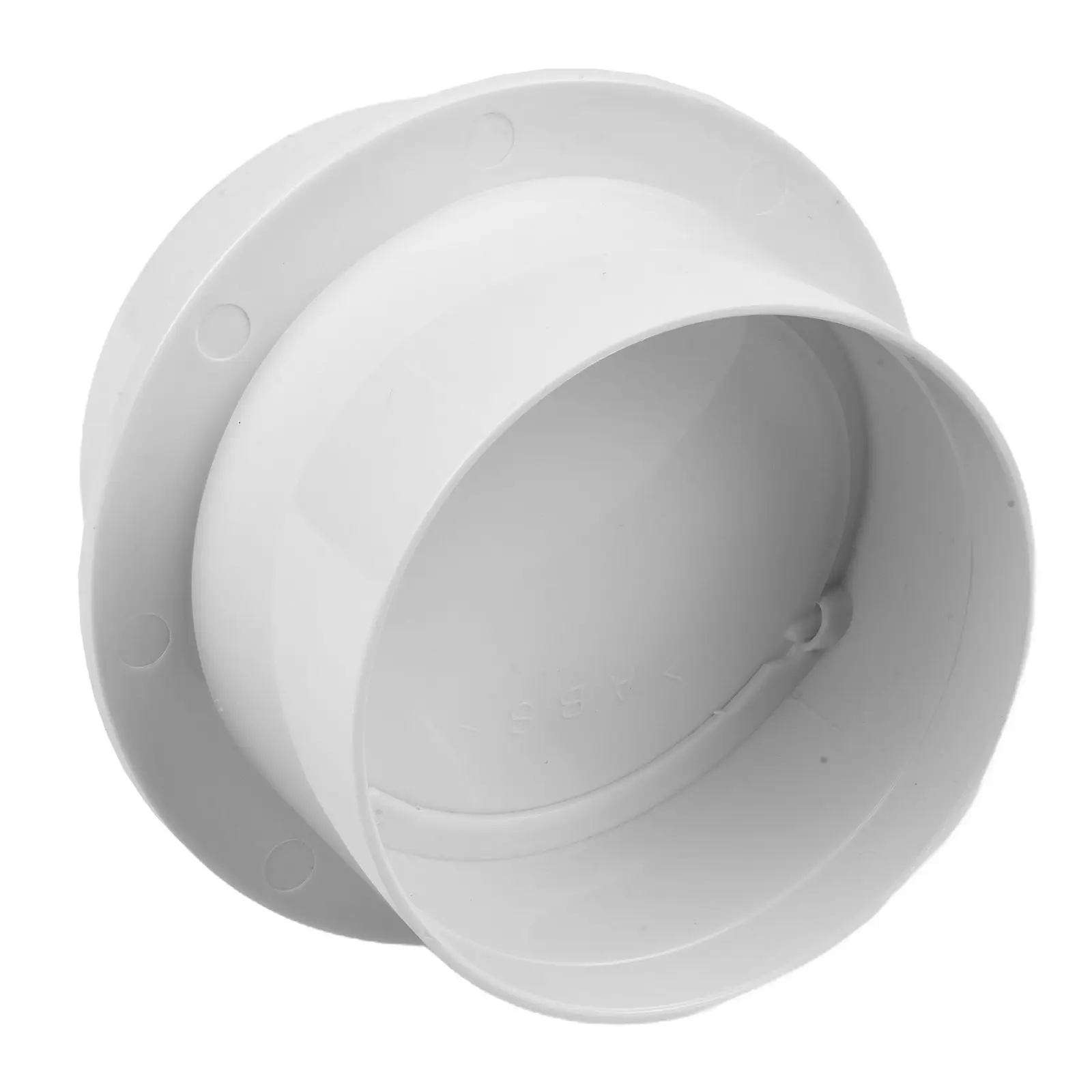 1pcs Ventilation Pipe Round Check Valve ABS Air Duct Control Exhaust Fan Pipe Accessories 3.14in 100mm*3.93in 4.33in 5.90in