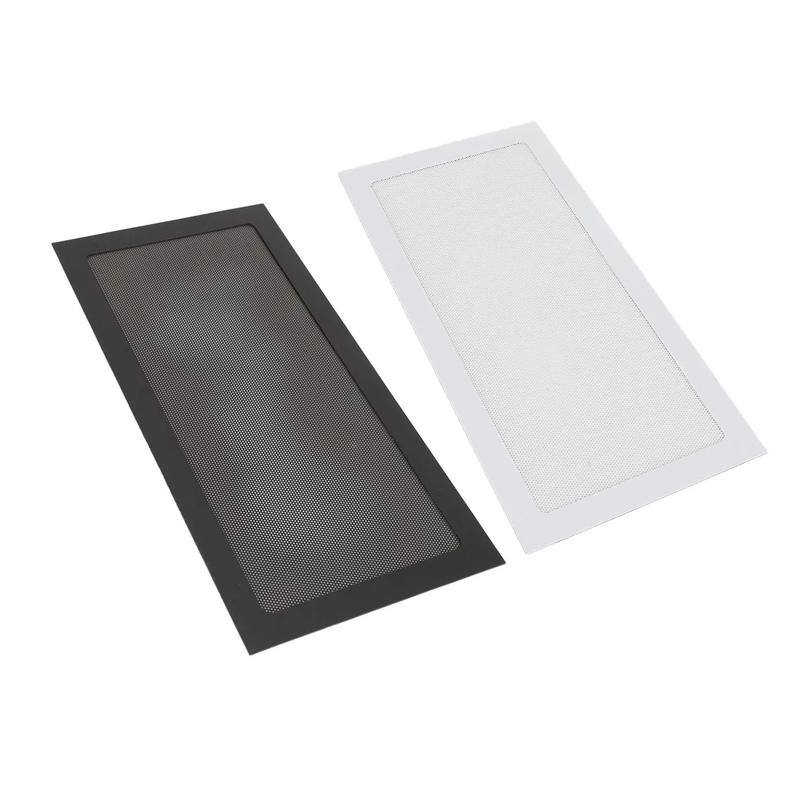 2pcs PC Case Dust Mesh Filter PVC Magnetic Computer Case Fan Dust Filter for Power Supply Fan Vent Computer Case Fan Dust Filter