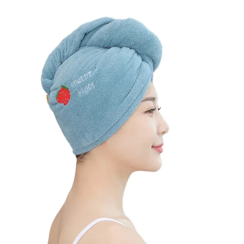 Microfiber Hair Towel for Quick Dry Anti Frizz Rapid Dry Bathing Accessory for Girls Beach Shower Cap Hair Dry Towels