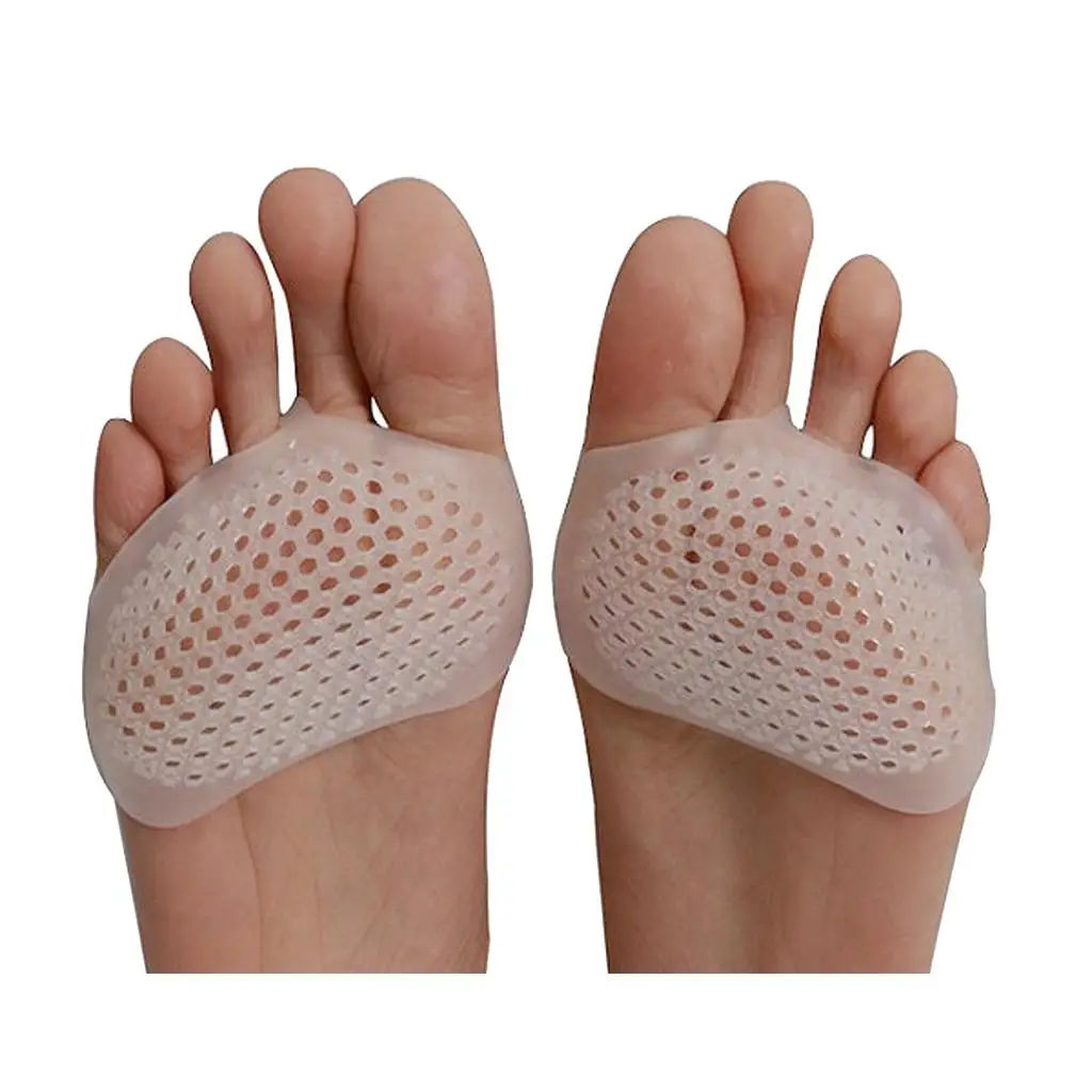 Gel Metatarsal Ball of Foot Insoles Pads Cushions Forefoot Pain Support (1 Pair)