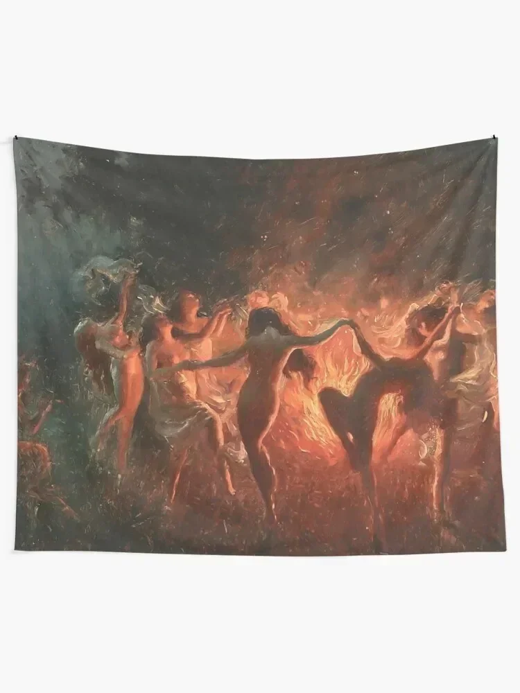 Joseph Tomanek Fire Dance Tapestry Room Decorator Home Decorating Living Room Decoration Japanese Room Decor Tapestry
