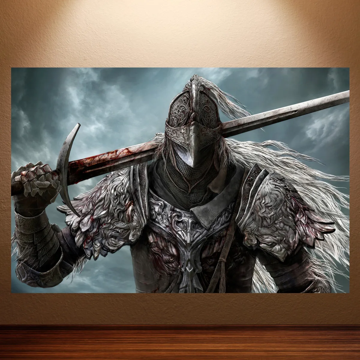 Dark Souls 3 Poster Dark Souls Video Game Posters Gothic Poster Canvas Wall Painting Game Room Wall Decor Room Wall Art Stickers