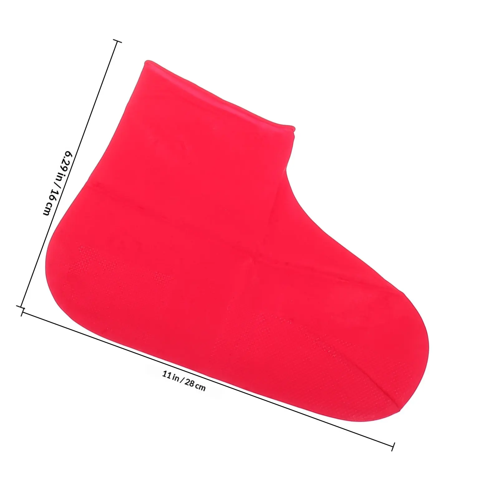 3 Pair Waterproof Shoe Covers Durable Rain Protectors for Outdoor Travel Adults Overshoes Anti Slip Reusable Silicone
