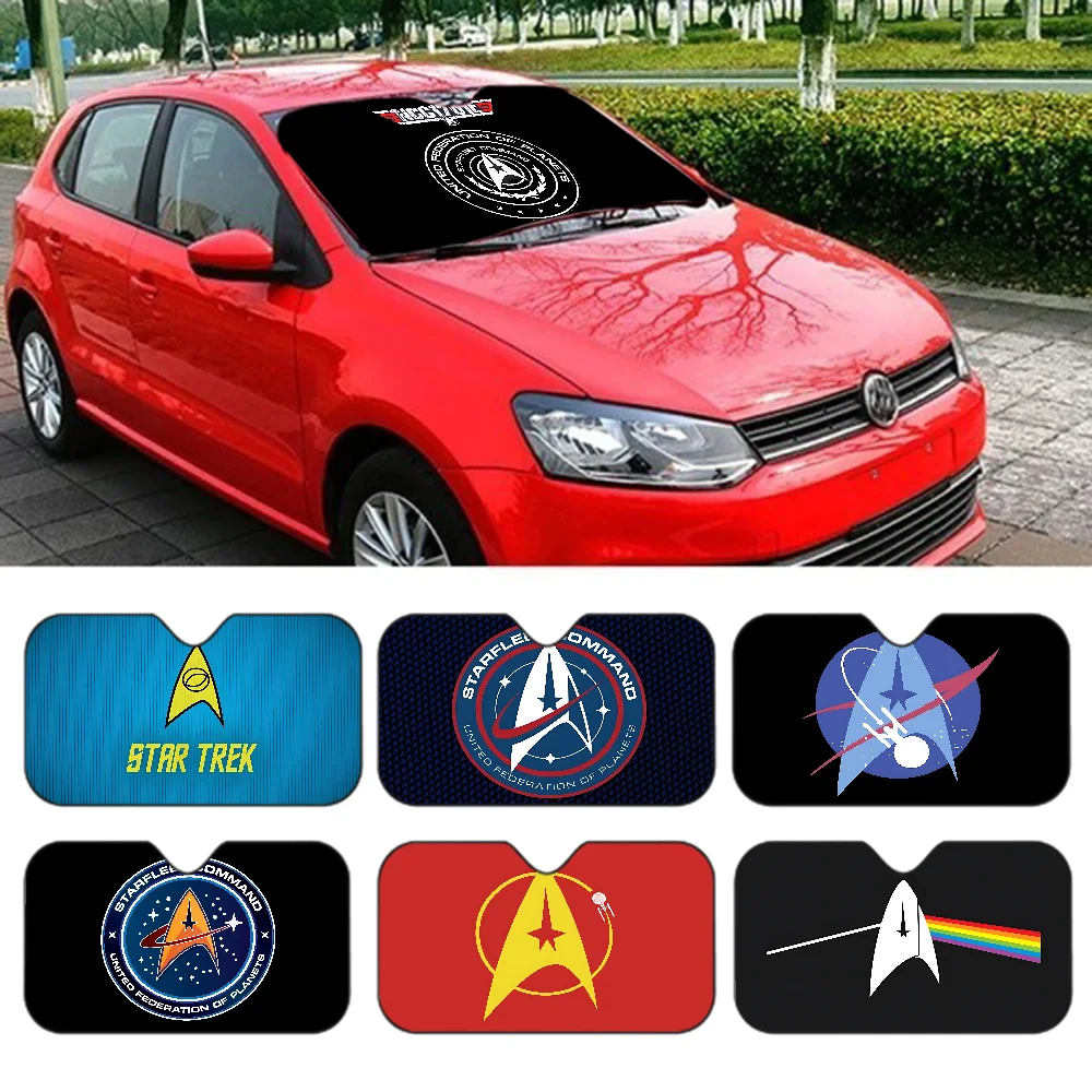 S-Star T-Trek Parabrezza Parasole Finestra di automobile Parabrezza Copertura Parasole Auto Visiera parasole Auto-copre Protezione solare per auto