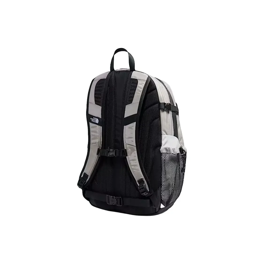 The North Face Hot Shot 30L Brand Nylon Backpack Standard Unisex Couple Edition Stone Gray Sport Unisex