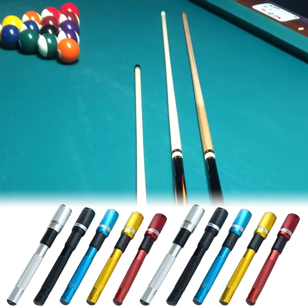 1PC Pool Cue Universal Sleeve Handlebar Metal Extender For Snooker Cue Pool Cue Billiard Accessories