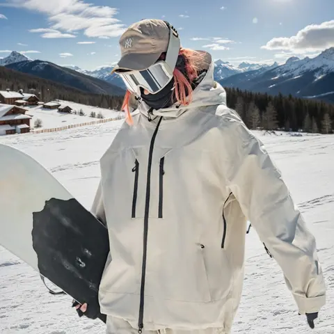 New Waterproof Windproof Ski Jackets 2025 Men Women Warm Breathable Snowboarding Coat Winter Sports Unisex Polyester Skiing Tops