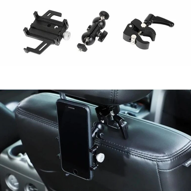 

Universal Car A-Pillar Grab Handle Adjustable Stable Phone Holder Braket Mount Accessories for Jeep Wrangler TJ JK JL TJ 1997+