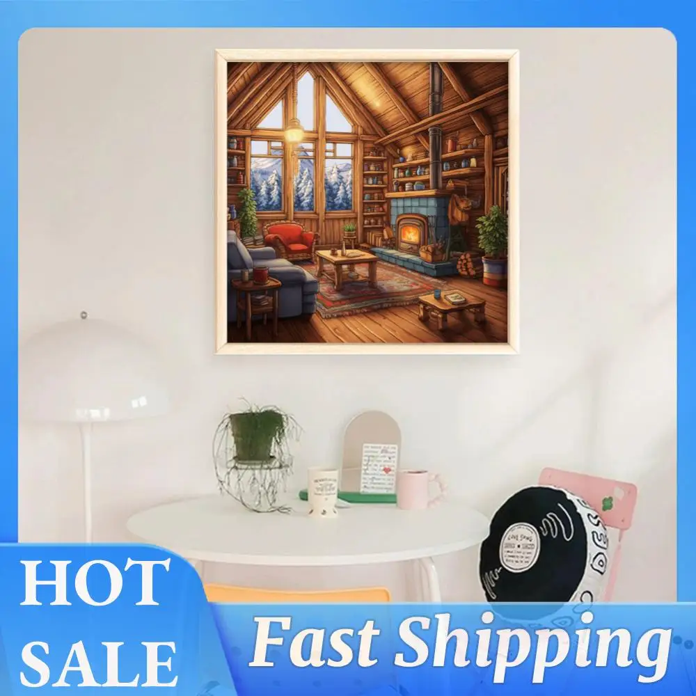 

Набор для вышивания крестиком с рисунком 50x50 см, 14CT, для декора дома, сделай сам