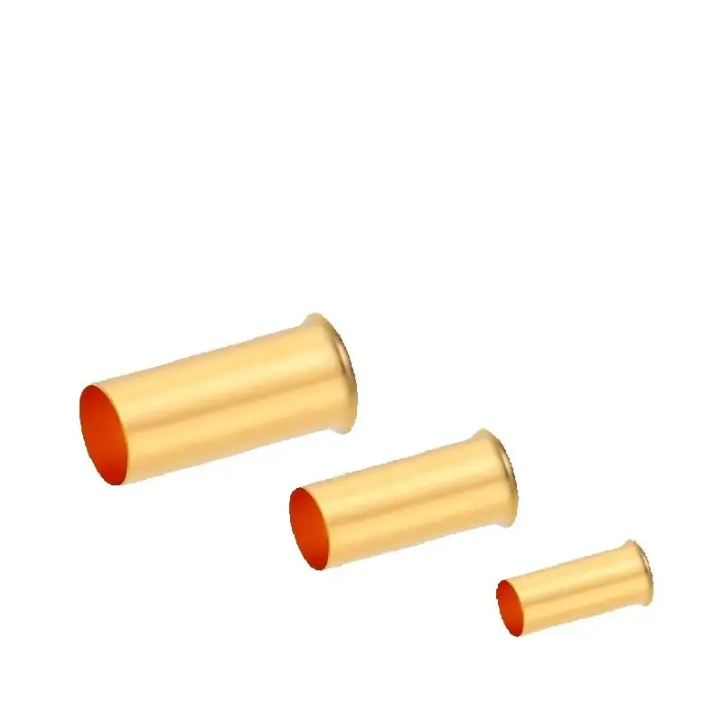 Germany WBT-043X Series Pure Copper 24K Gold Plated 1.5-16mm² Power Cable Crimp Copper Sleeve Terminal
