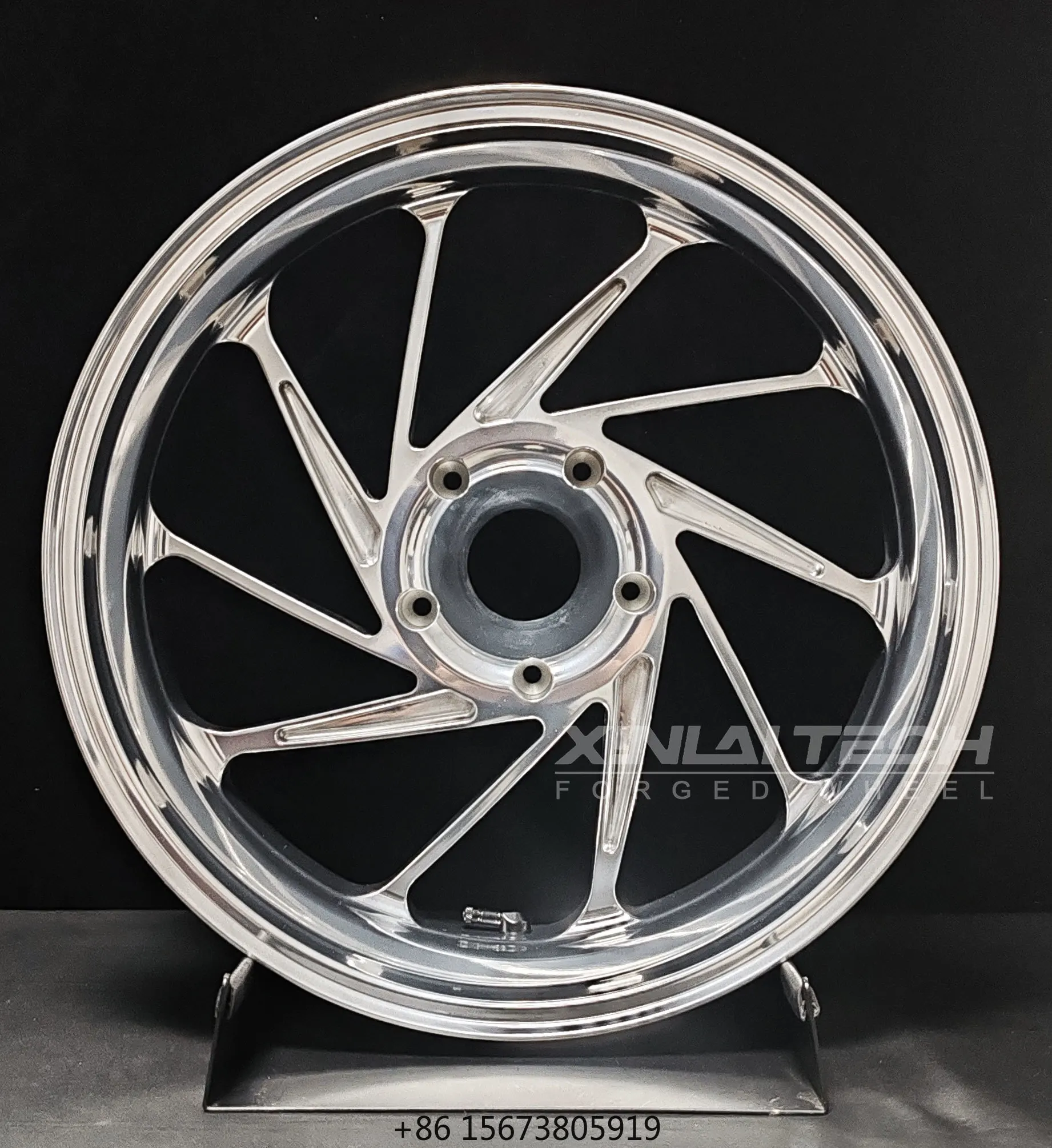 Forged Billet Aluminum Motorcycle Wheels Custom Anodized Surface Rims for  R NineT Classic Roadster Front Rear Wheels