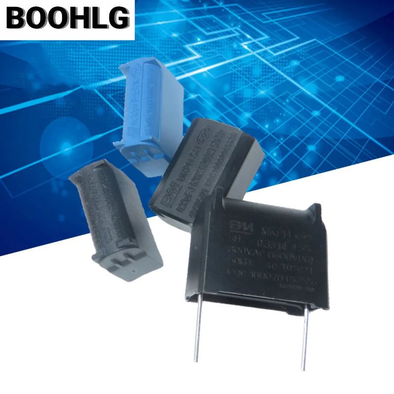 Mkph-誘導調理液、0.1uf、0.24uf、0.33uf、0.3uf、0.27uf、0.4uf、0.43uf、0.6uf、0.68uf、0.75uf、630v、1200v、1600v、2000v、5個