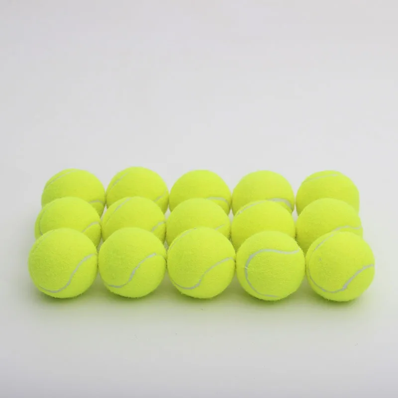 Pelota de Tenis Elástica para Perros, de Fibra de Goma, para Exteriores, Apta para Lanzador de Pelotas de Tenis para Mascotas, Perfecta para Juguetes para Perros