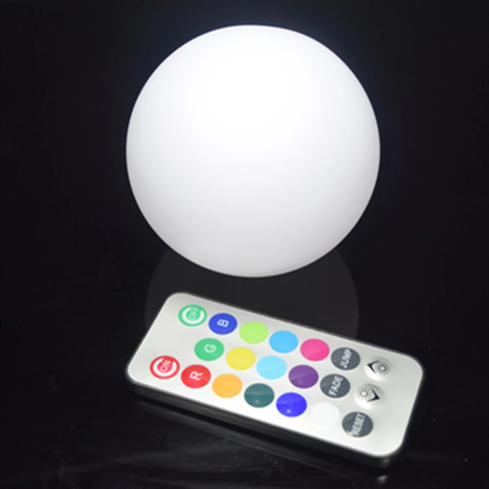 

2Pcs Round Light For Outdoor Solar Ball Lamp Outdoor Decor Lights Waterproof IP66 Remote Control Christmas LED Lighting