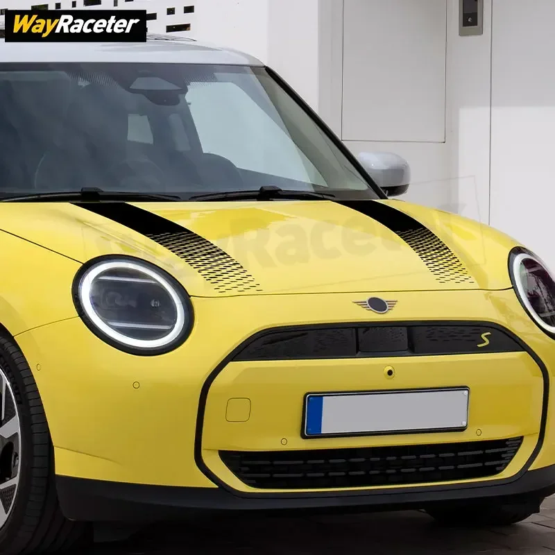 Version John Cooper Works Trim Vinyl Decal Hood Striped Sticker for MINI JCW SE J01 F65 F66 F67 Country man U25 2024 2025
