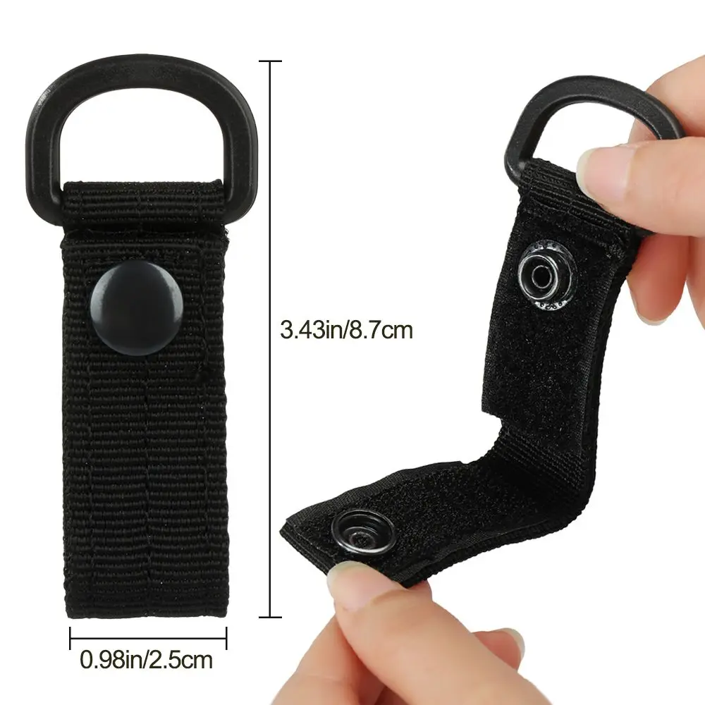 Portable Clip Supplies Outdoor Sports Accessories Carabiners Hang Buckle Strap Keychain Belt Clips